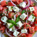 Wassermelonen-Feta-Salat
