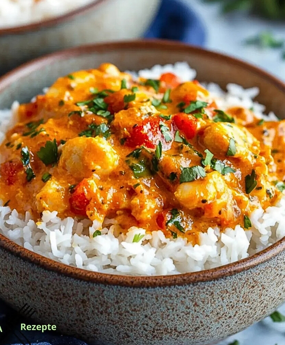 Kokos-Curry-Hühnchen