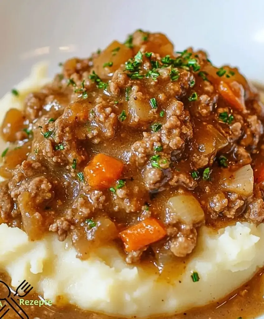 Knusprige Schnitzel auf fluffigem Kartoffelsalat