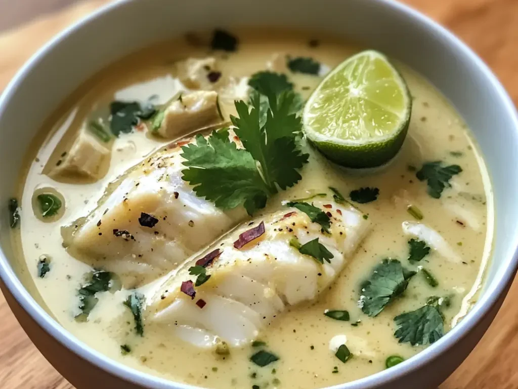 Kokos-Limetten-Fischsuppe: Ein einfaches Rezept entdecken