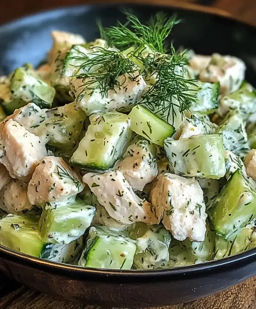 Tzatziki-Hühnchensalat: Ein erfrischendes Rezept!