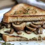 Pilz-Sandwich-Schmelzen