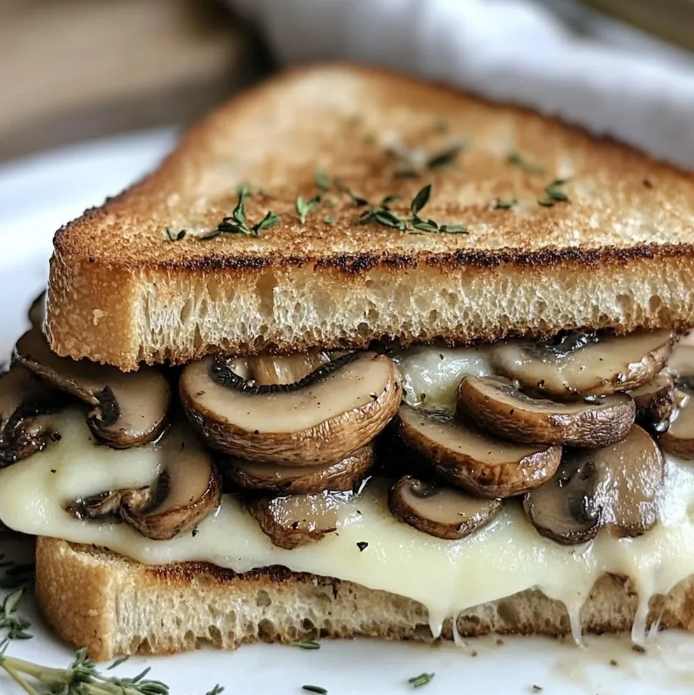 Pilz-Sandwich-Schmelzen