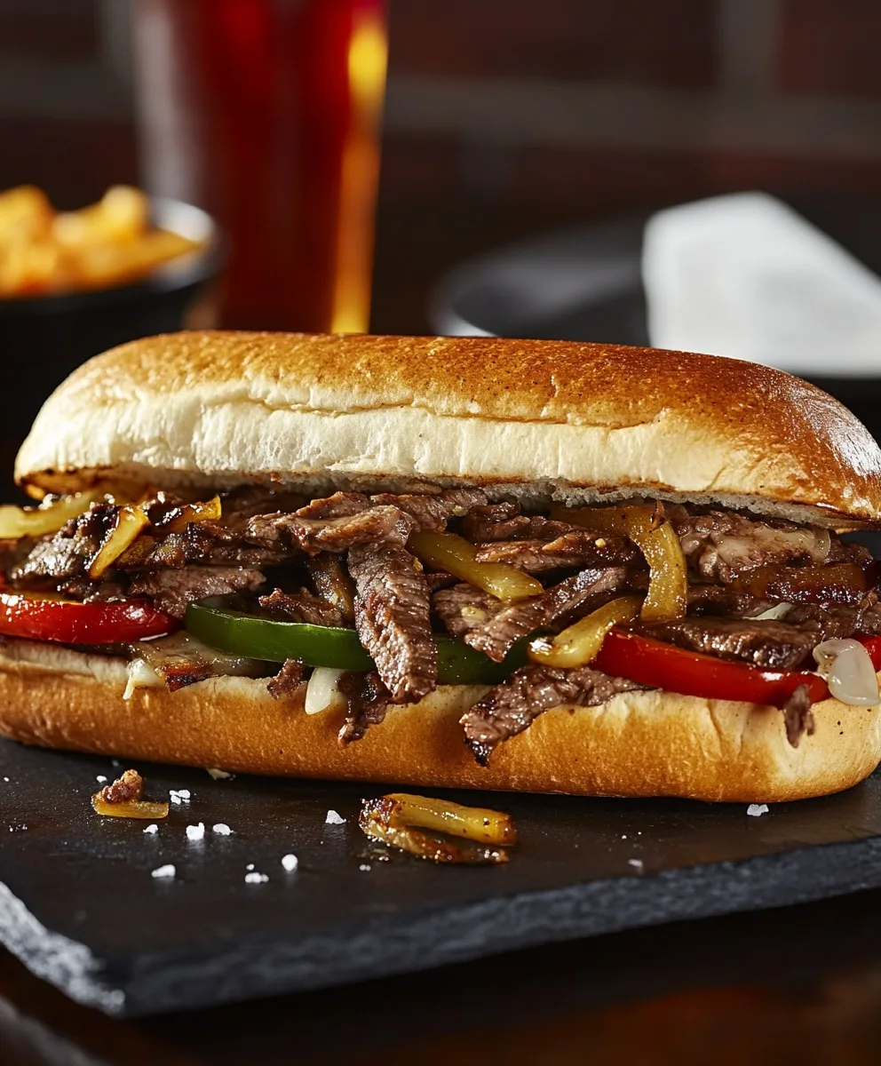 Ultimative Cheesesteak Sandwiches