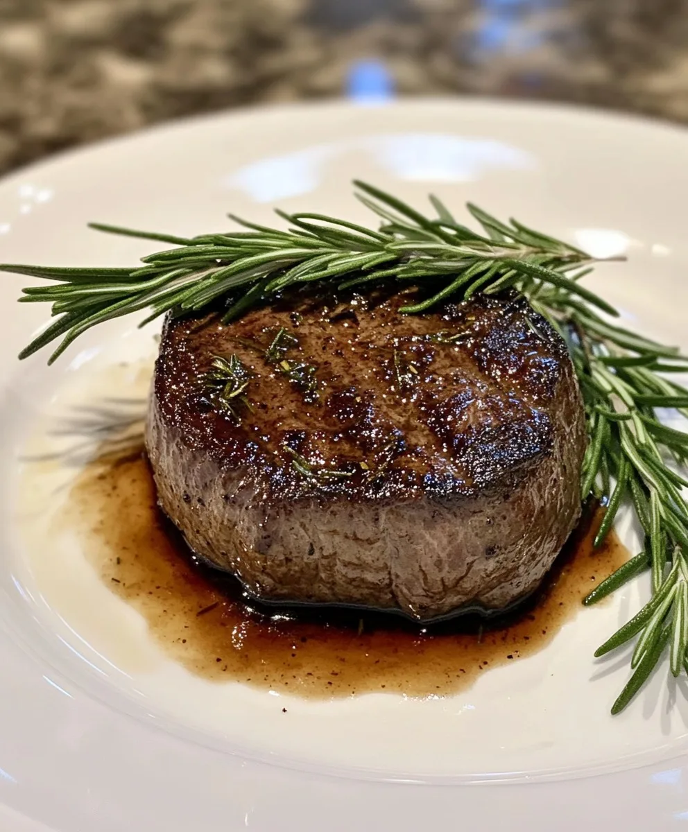 Filet Mignon mit Rosmarin und Knoblauch