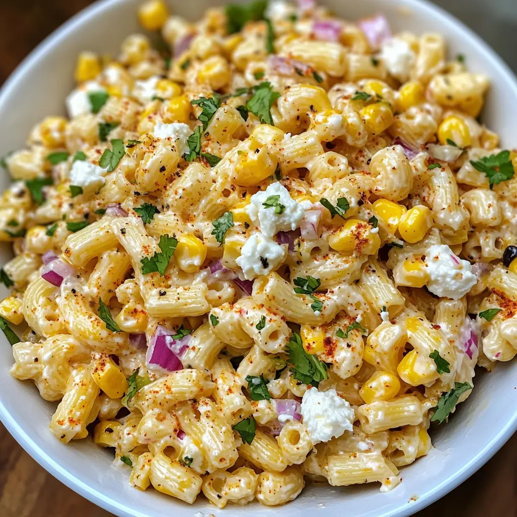 Mexikanischer Straßenmais-Pasta-Salat